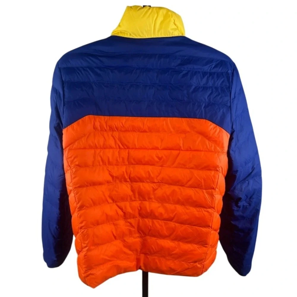 Polo Ralph Lauren Reversible‎ Puffer Jacket Coat Lightweight Boy's Size Large